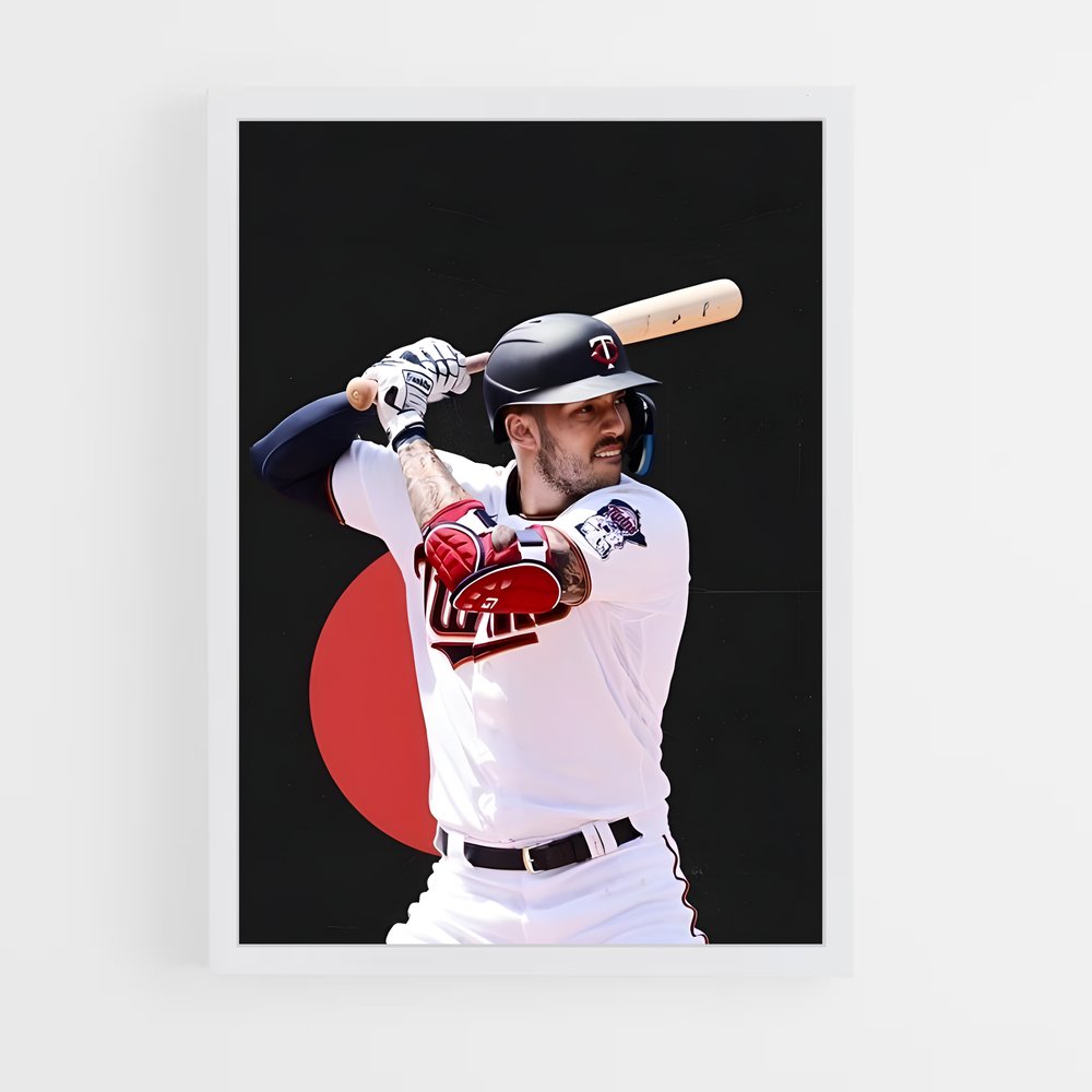 Poster Swinging for Glory – affiche Baseball (vue 3)